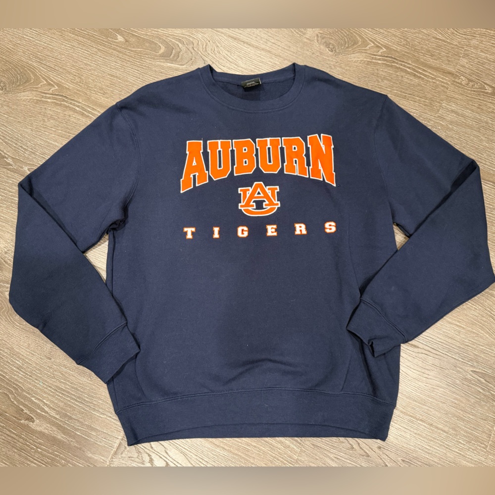 Colosseum Men's Auburn Navy Sweatshirt Size L